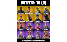 UNIQUE - Black Knight, Sparkle Specialist [16 Skins, 12 Axes, 19 Emotes, 18 Gliders and MORE!]