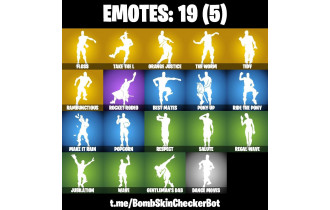 UNIQUE - Black Knight, Sparkle Specialist [16 Skins, 12 Axes, 19 Emotes, 18 Gliders and MORE!]