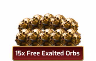 100x Exalted Orbs Bundle + 15x FREE [Special Offer]