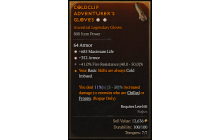 Legendary Gloves[*352 Armor | *685 Life]