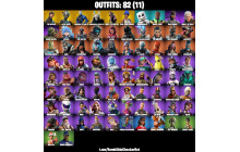 UNIQUE - The Reaper, Elite Agent [82 Skins, 80 Axes, 104 Emotes, 96 Gliders and MORE!]