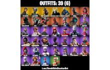 UNIQUE - The Reaper , Elite Agent [39 Skins, 22 Axes, 35 Emotes, 29 Gliders and MORE!]