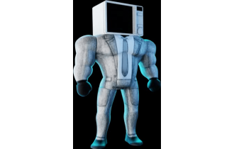 Microwave Man [Toilet Tower Defense Item]