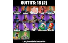 UNIQUE - Valeria, Peter Griffin [18 Skins, 21 Axes, 22 Emotes, 23 Gliders and MORE!]