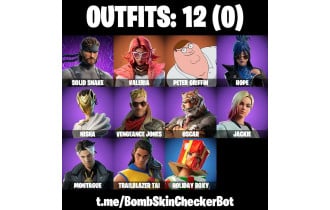 UNIQUE - Valeria, Peter Griffin [12 Skins, 12 Axes, 21 Emotes, 12 Gliders and MORE!]