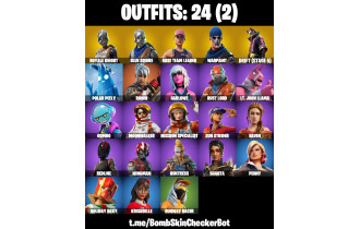 UNIQUE - Floss, OG STW [24 Skins, 31 Axes, 49 Emotes, 52 Gliders and MORE!]