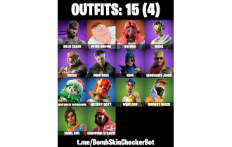 UNIQUE - Valeria, Peter Griffin [15 Skins, 17 Axes, 22 Emotes, 23 Gliders and MORE!]