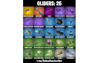 UNIQUE - Valeria,  Zeus [24 Skins, 24 Axes, 26 Emotes, 25 Gliders and MORE!]