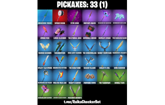 UNIQUE - John Wick, Era [24 Skins, 250 Vbucks, 33 Axes, 33 Emotes, 42 Gliders and MORE!]