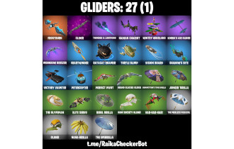 UNIQUE - Inferno, Zeus [28 Skins, 200 Vbucks, 30 Axes, 34 Emotes, 27 Gliders and MORE!]