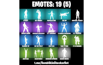 UNIQUE - Malik, Snap [20 Skins, 26 Axes, 19 Emotes, 27 Gliders and MORE!]