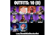 UNIQUE - Valeria, Peter Griffin [10 Skins, 15 Axes, 7 Emotes, 11 Gliders and MORE!]