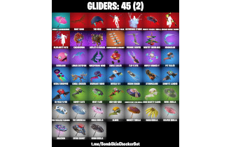 UNIQUE - Inferno, The Ageless  [26 Skins, 43 Axes, 30 Emotes, 45 Gliders and MORE!]