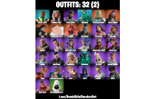 UNIQUE - Omegarok,  Spectra Knight  [32 Skins, 35 Axes, 36 Emotes, 37 Gliders and MORE!]