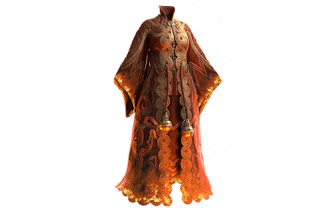 Cloak of Flame Silk Robe [Unique (Random)]