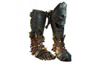 Corpsewade Iron Greaves [Unique (Random)]