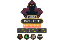 Pure - 1 DEF | TTL: 515 | CL: 51 [99 STR, NO EMAIL SET + MORE!]