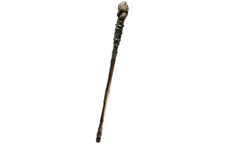 Pillar of the Caged God Long Quarterstaff [Unique (Random)]