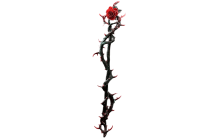 The Blood Thorn Wrapped Quarterstaff [Unique (Random)]