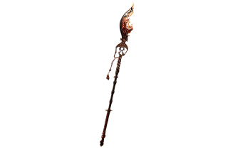 The Searing Touch Pyrophyte Staff [Unique (Random)]