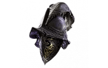 The Vile Knight Shielded Helm [Unique (Random)]