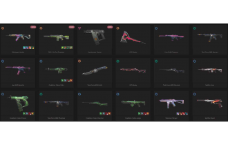 UNIQUE - Unranked - 2x Knife Skins [17 Agents, LVL 60,  Glitchpop Vandal and MORE!]