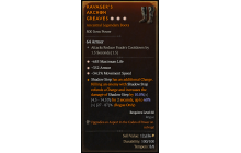 Legendary Boots[*34.5 MS | *352 Armor | *685 Life]