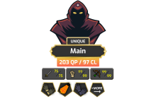 Main | Pure - Zerker | TTL: 1483 | CL: 97 | QP: 203 [99 MAGE, 99 RAN, 99 STR, B Gloves, Fire Cape, Void, MM2, Torso + MORE!]