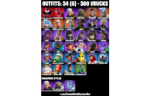 UNIQUE - Spider Man Zero, Spider Man Miles Morales [34 Skins, 300 Vbucks, 39 Axes, 28 Emotes, 33 Gliders and MORE!]