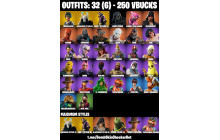 UNIQUE - Trailblazer, Ragnarok Max [32 Skins, 250 Vbucks, 33 Axes, 42 Emotes, 40 Gliders and MORE!]