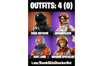 UNIQUE - Dark Voyager, Take The L [4 Skins, 7 Axes, 7 Emotes, 6 Gliders and MORE!]