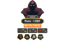 Pure - 1 DEF | Starter | TTL: 161 | CL: 44 [NO EMAIL SET + MORE!]