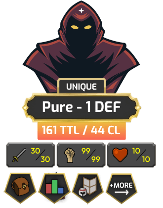 Pure - 1 DEF | Starter | TTL: 161 | CL: 44 [NO EMAIL SET + MORE!]