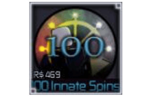 100 Innate Spins [Jujutsu Infinite]