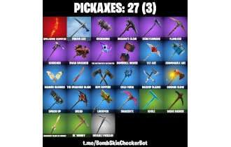 UNIQUE - Blackheart Max, Hybrid Max [31 Skins, 200 Vbucks, 27 Axes, 40 Emotes, 36 Gliders and MORE!]