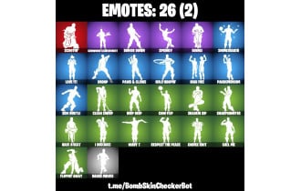 UNIQUE - Neo Versa [27 Skins, 800 Vbucks, 28 Axes, 26 Emotes, 22 Gliders and MORE!]