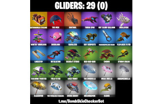 UNIQUE - Rage [26 Skins, 40 Axes, 36 Emotes, 29 Gliders and MORE!]