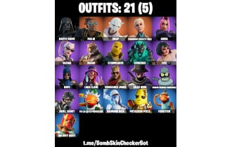 UNIQUE - Darth Vader [21 Skins, 21 Axes, 15 Emotes, 19 Gliders and MORE!]