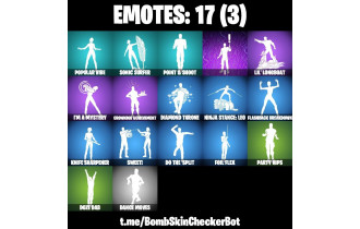 UNIQUE - Slim Shady, Solid Snake [20 Skins, 600 Vbucks, 22 Axes, 17 Emotes, 23 Gliders and MORE!]