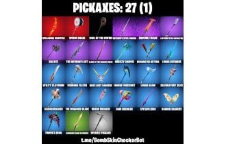 UNIQUE - Spider Gwen [18 Skins, 27 Axes, 22 Emotes, 27 Gliders and MORE!]