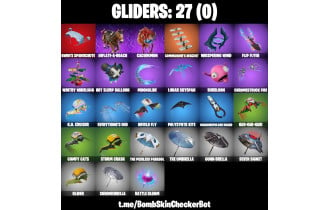 UNIQUE - Spider Gwen [18 Skins, 27 Axes, 22 Emotes, 27 Gliders and MORE!]