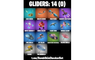 UNIQUE - Khaby Lame Max, Omegarok Max [15 Skins, 18 Axes, 18 Emotes, 14 Gliders and MORE!]