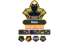 Main | Staker | TTL: 2004 | CL: 124 | QP: 264 [99 MAGE, 99 RAN, 99 STR, B Gloves, Defender, DS2, Fire Cape, Piety + MORE!]