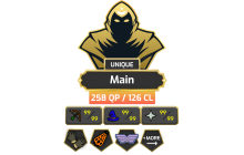 Main | Staker | TTL: 1936 | CL: 126 | QP: 258 [99 MAGE, 99 RAN, 99 STR, B Gloves, DS2, Infernal, Piety, Void, Graceful + MORE!]