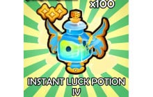 Instant Luck Potion IV x100 [Pets GO]