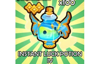 Instant Luck Potion IV x100 [Pets GO]