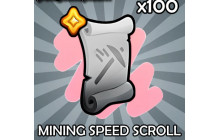 Mining Speed Scroll x100 [Pets GO]