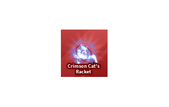 Crimson Cat's Racket [Blade Ball]