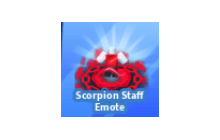 Scorpion Staff Emote [Blade Ball]