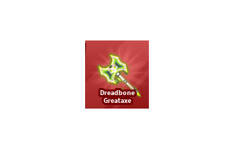 Dreadbone Greataxe [Blade Ball]